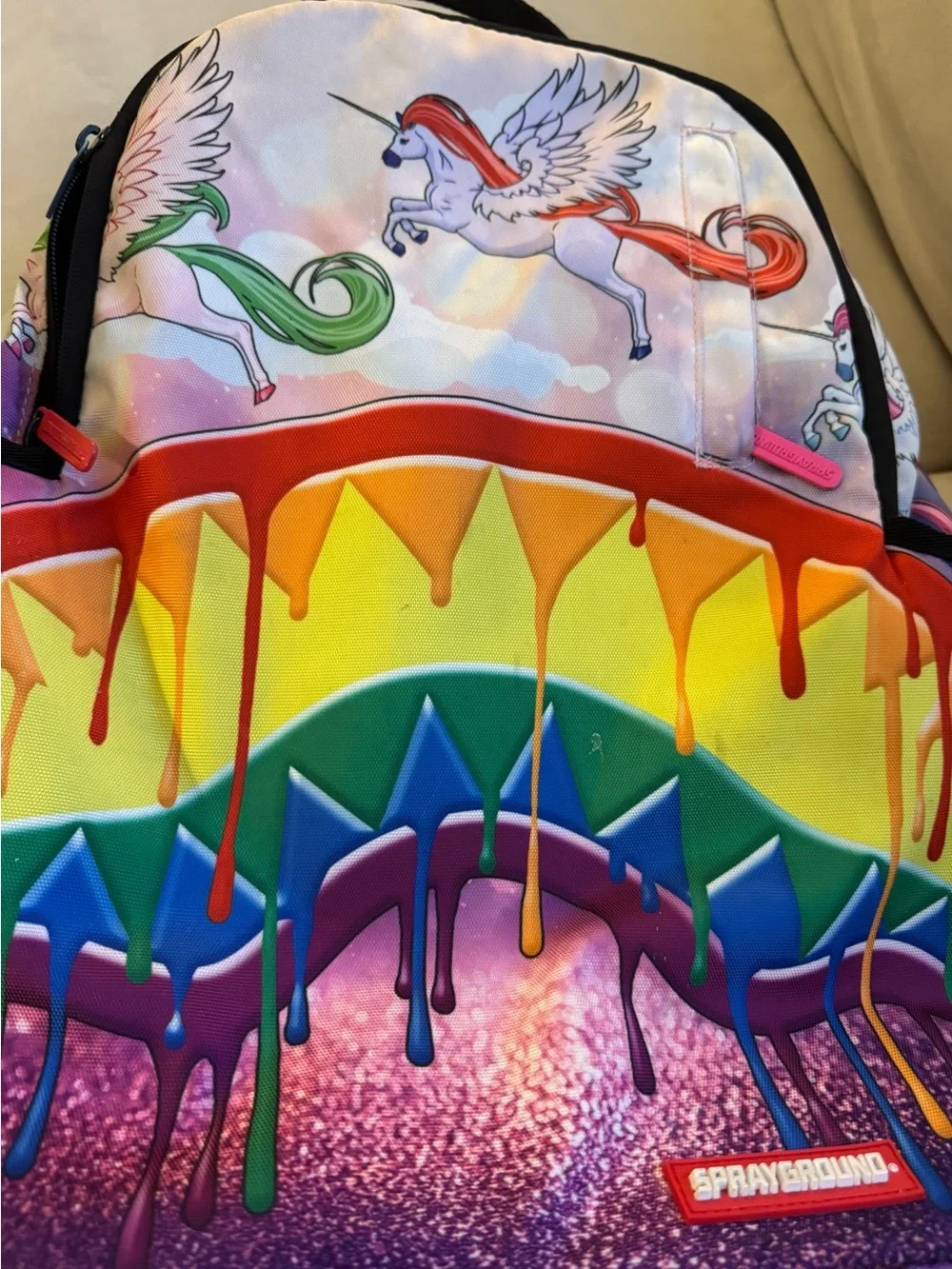 Sprayground Kids Rainbow Unicorn Backpack - Multicolor